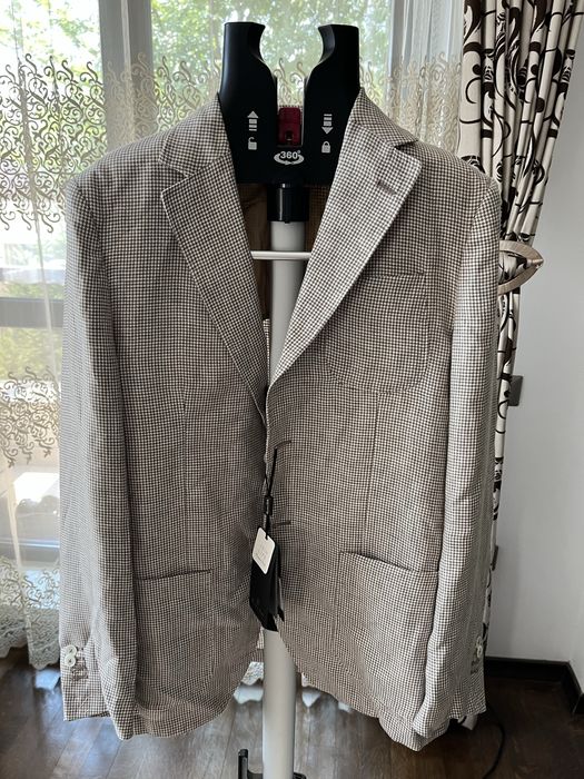 Sacou Massimo Dutti 50 extrafine linen