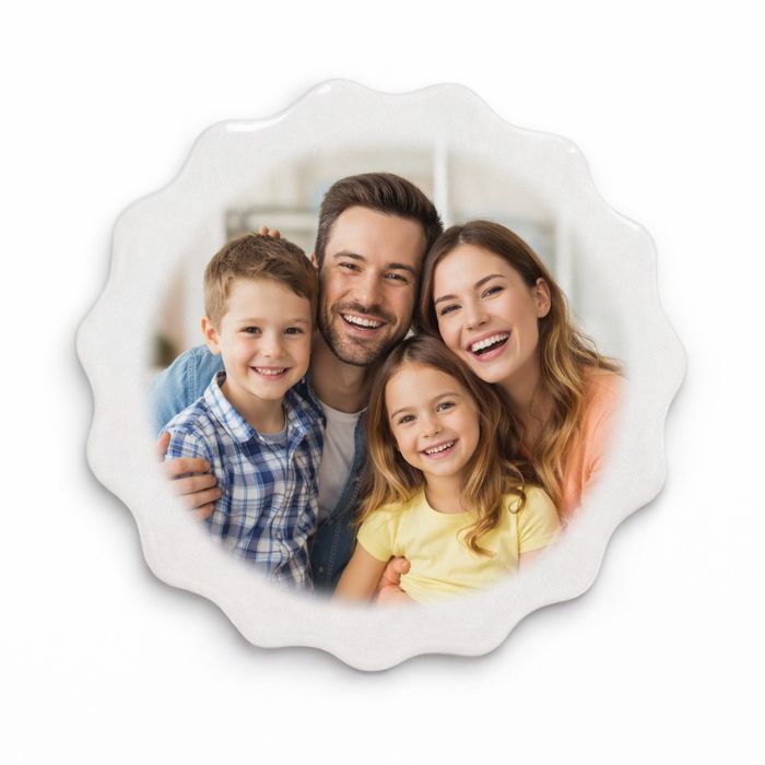 Магнит с персонализирана снимка, дизайн или лого