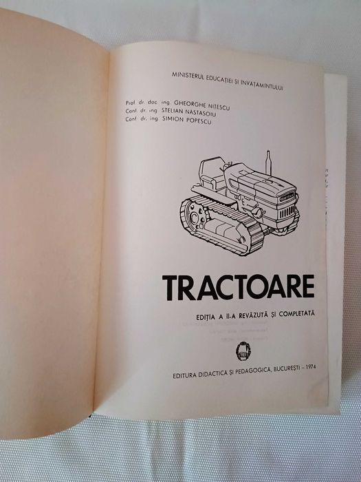 Tractoare-Gh.Nitescu/S.Nastasoiu ;S.Popescu //St.Nastasoiu;C.Andreescu