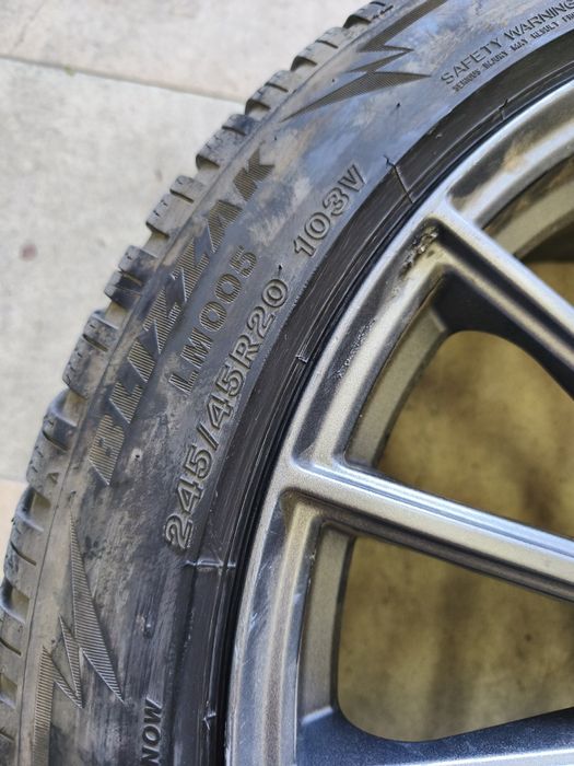 Джанти 5х114.3 Kia Hyundai 20 цола с гуми 245 45 20