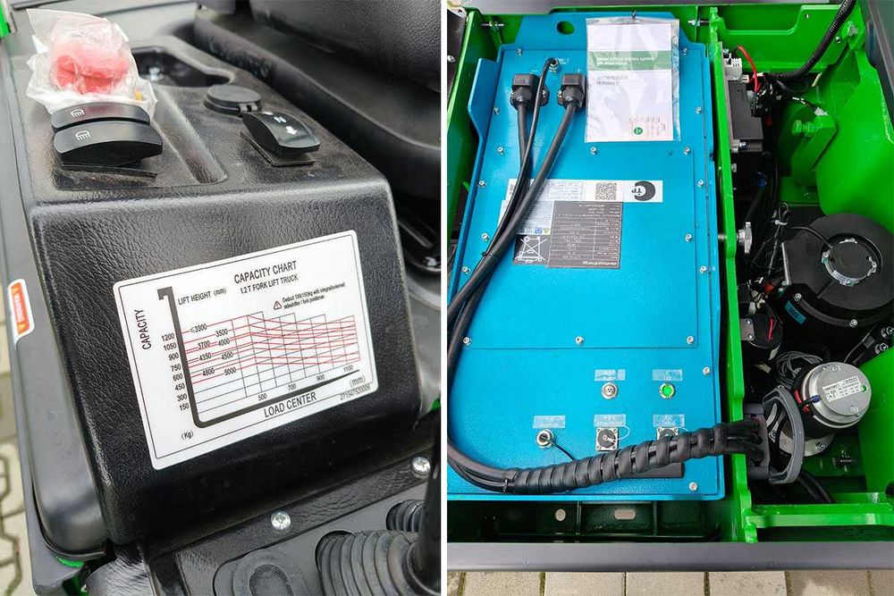 НОВ Електрокар Noblelift , триопорен, до 1.2 тона, до 3.3 м, duplex