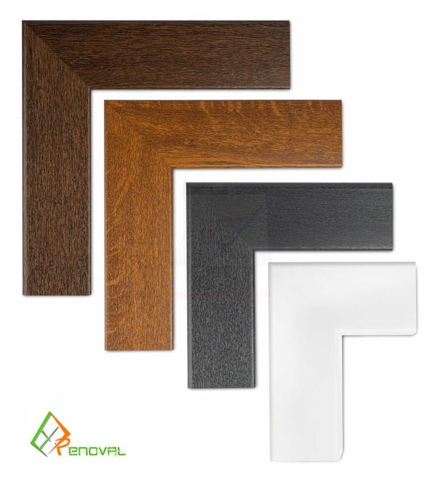 Обръщане на дограма с первази