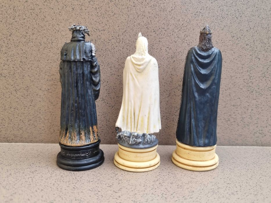 Lot 3 piese de sah colectia Eaglemoss Lord of the Rings