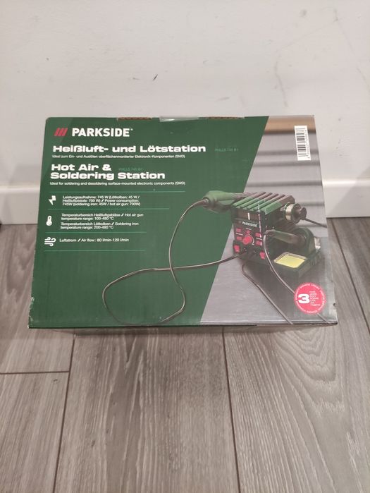 Statie de lipit cu suflanta aer cald Parkside 745 W