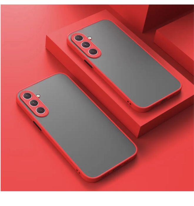 Samsung A54/A34/A14/A35/A55/A36/A56 Husa Plastic Fumuriu Mat Margine