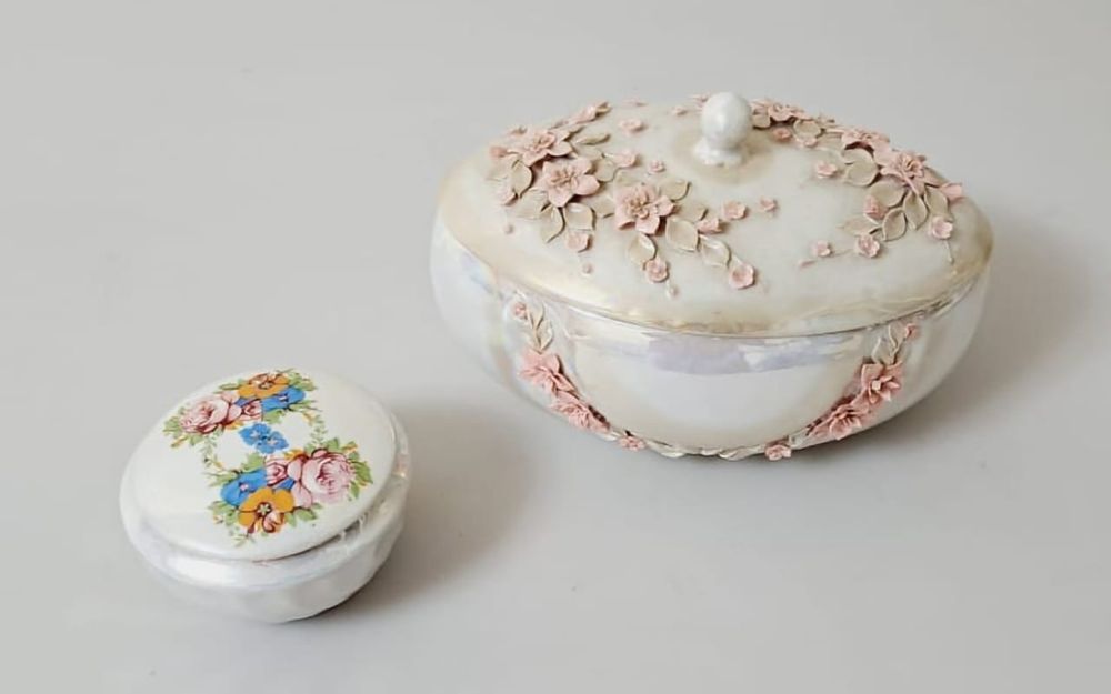 Вазы из латуни, шкатулки