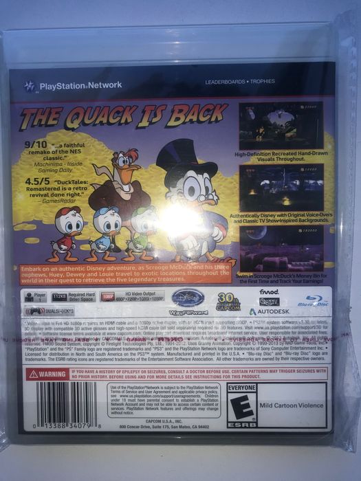 Диск PS3 Утиные Истории