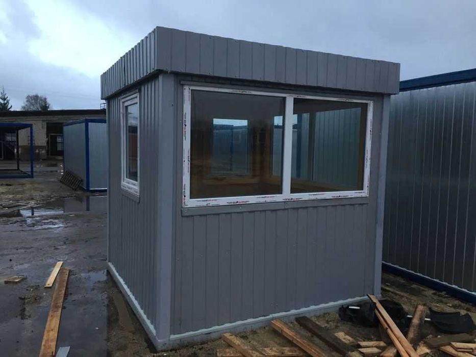 Будка охраны для парковок и строек