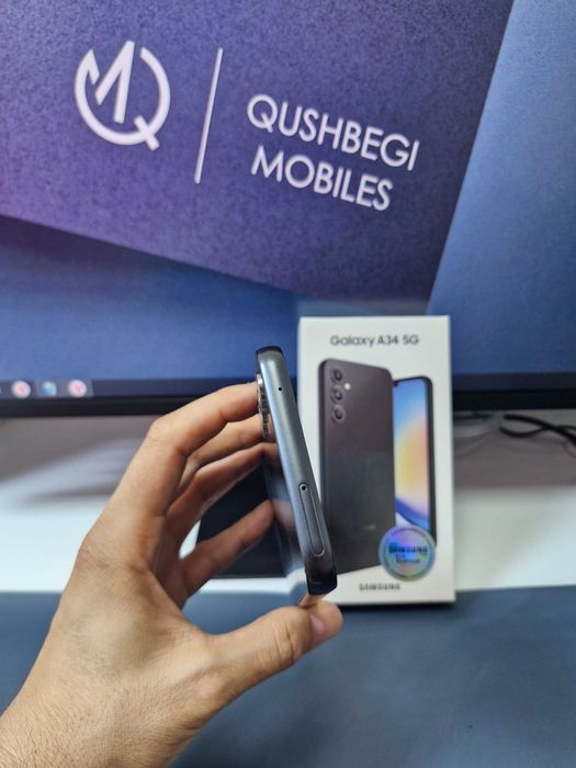 tetik holatta Samsung A35 5G 128GB karobka dok bor