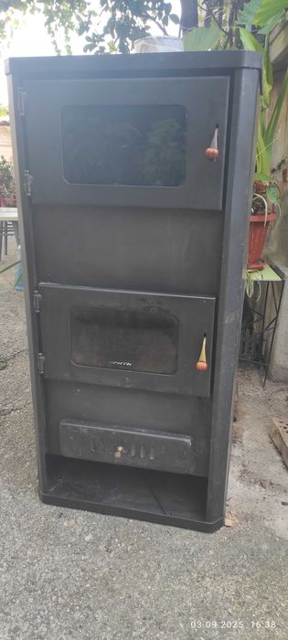 Камина с водна риза ,фурна помпа и разширителен съд