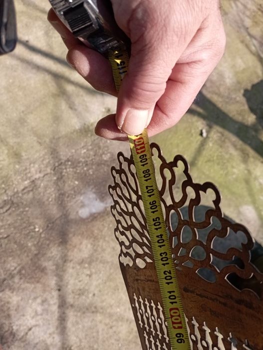 Месингов параван за камина