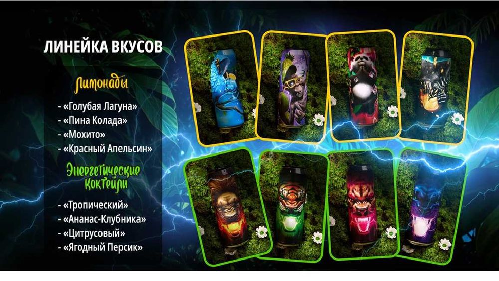 Тонизирующие напитки Baly Bar — опт, Алматы