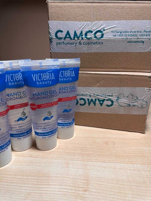 Антисептичен гел за ръце Victoria Beauty – нов, запечатан