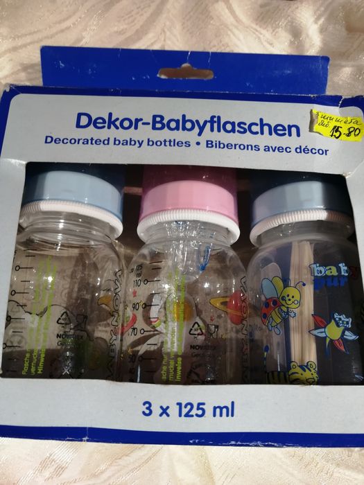 Нови Бебешки аксесоари-шишета Камера, биберони, лъжички