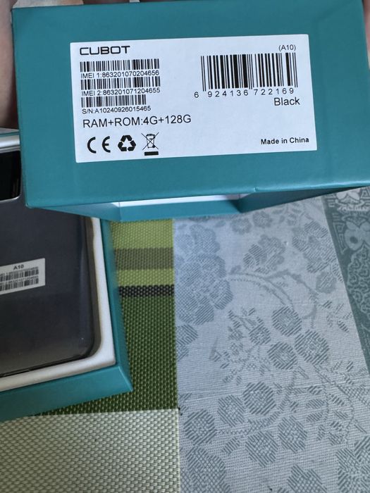 Cubot A10 4GB/RAM 128 GB Stocare