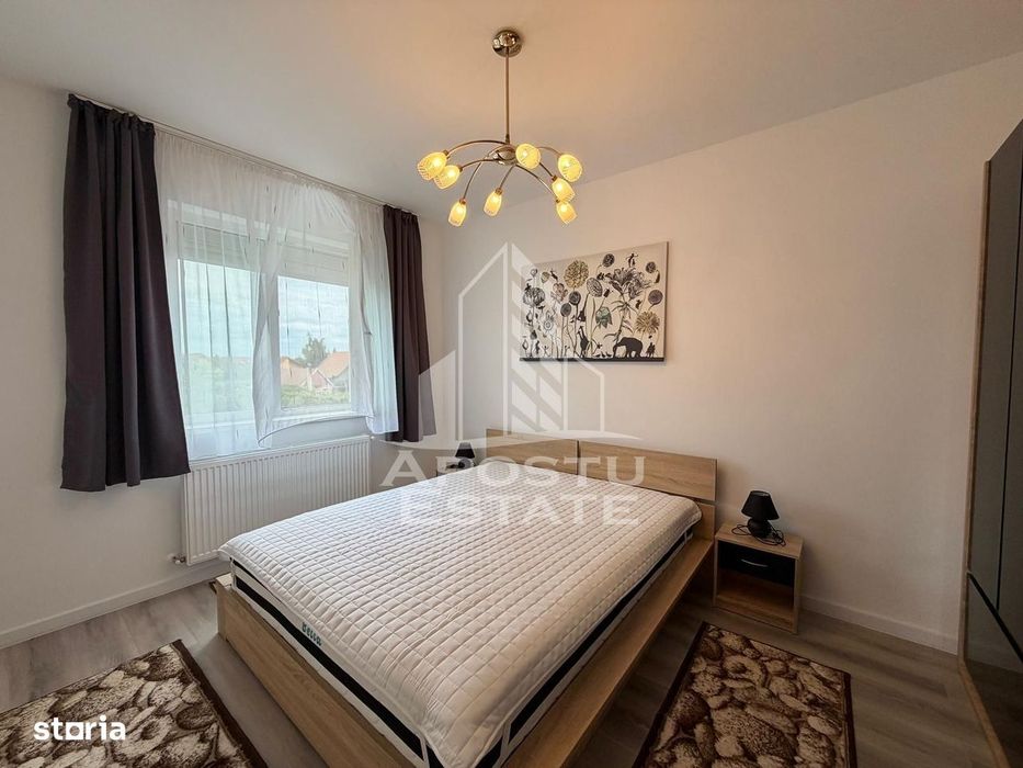 Apartament cu 2 camere de inchiriat, etaj 1, loc de parcare, Giroc
