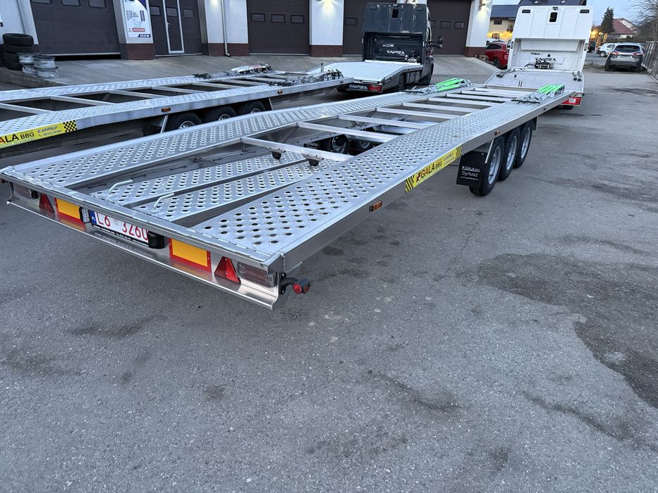 Platforma auto dubla noua aluminiu 610 kg greutate