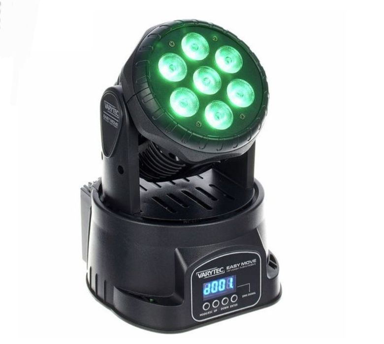 Moving head 7 ledx8W RGB Varytec Easy Move NOU
