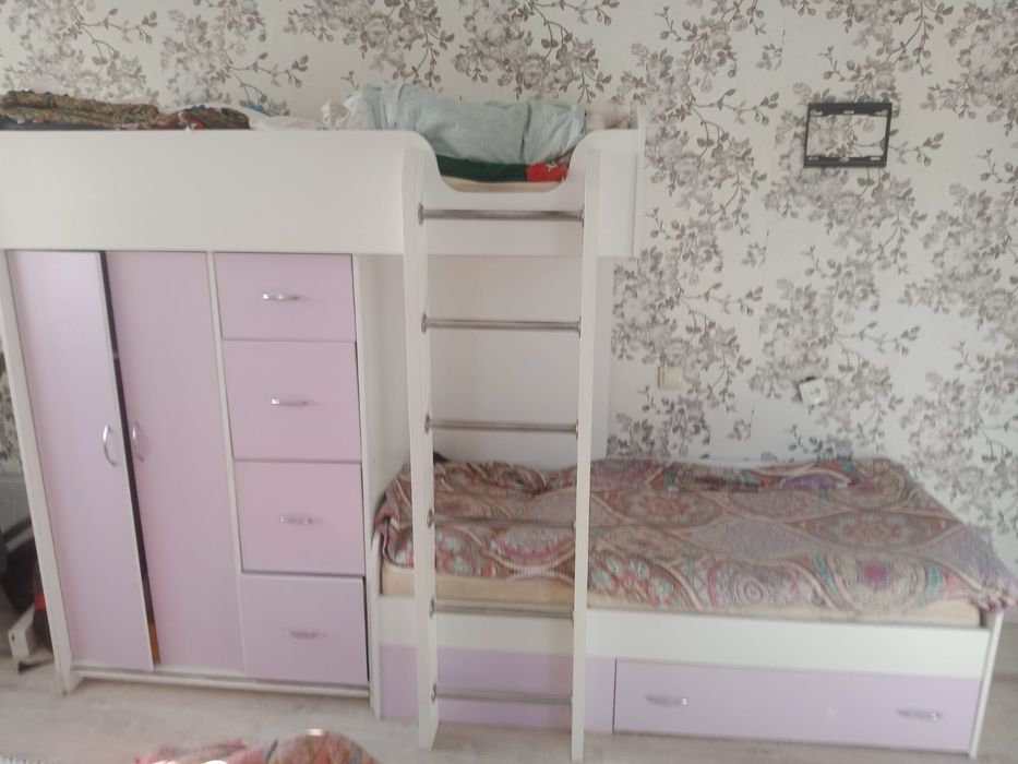 Кровать шкаф детский
