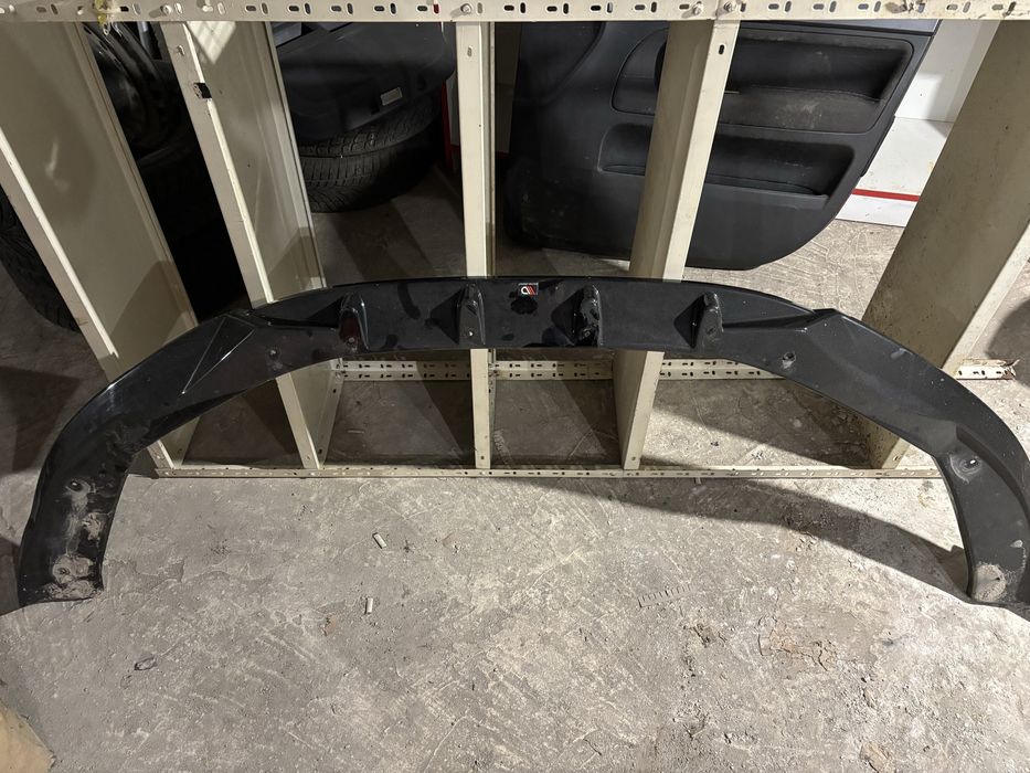 Преден лип спойлер maxton design за audi a8 2014-2018 и заден лип