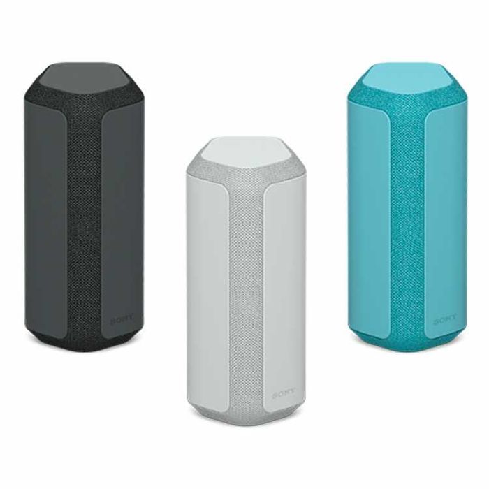 Boxa portabila Sony SRS-XE300 Bluetooth negru si albastru coral