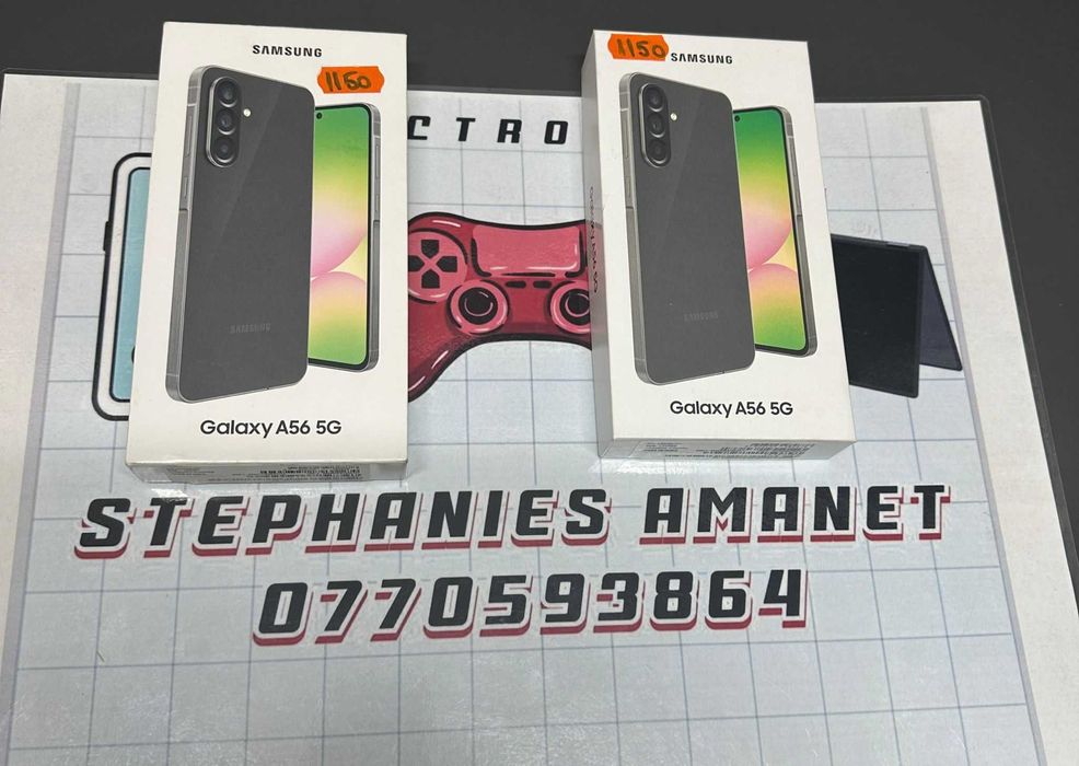 SAMSUNG A56 desigilat  128gb-56 cicluri incarcare/ Stephanies Amanet