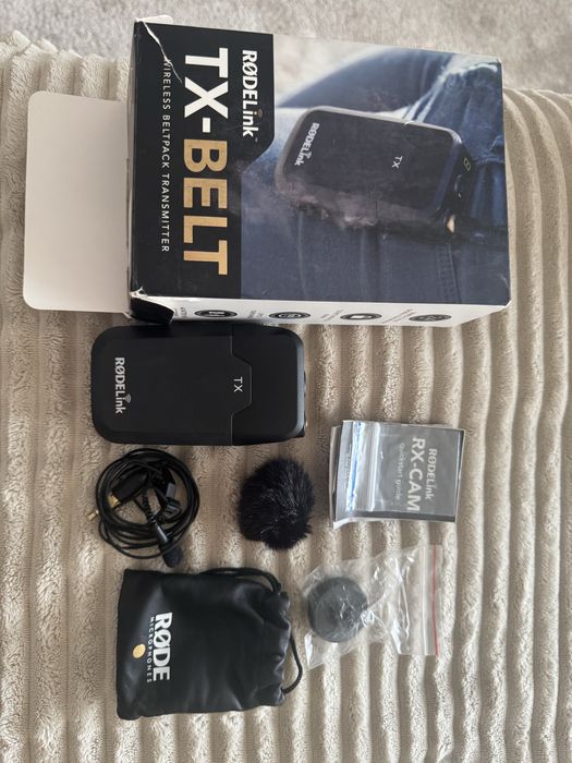 RØDELink TX-BELT Wireless Beltpack Transmitter + Lavalier Mic