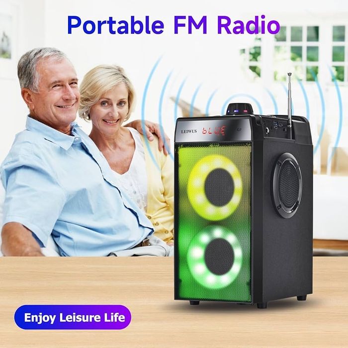 LEIWUS Q7 60W Bluetooth високоговорител