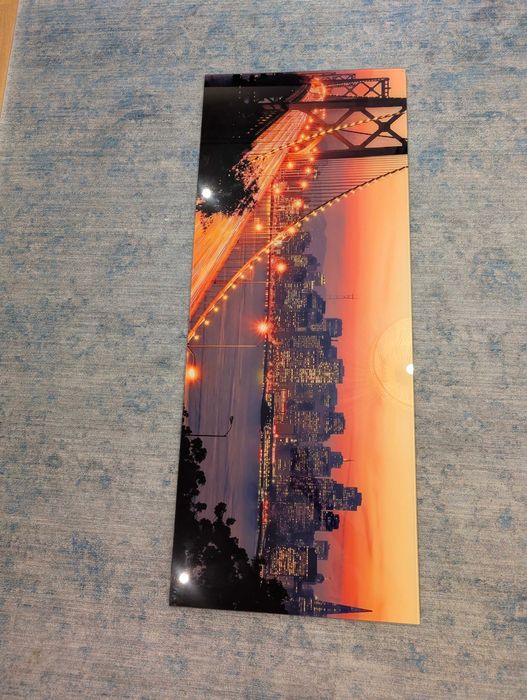 Tablou sticla 125x50 cm