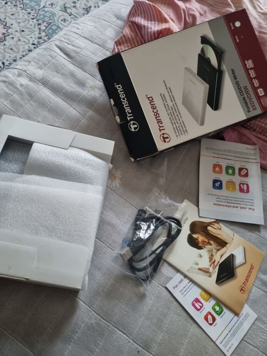 Внешний CD/DVD привод Transcend (8X DVDRW)