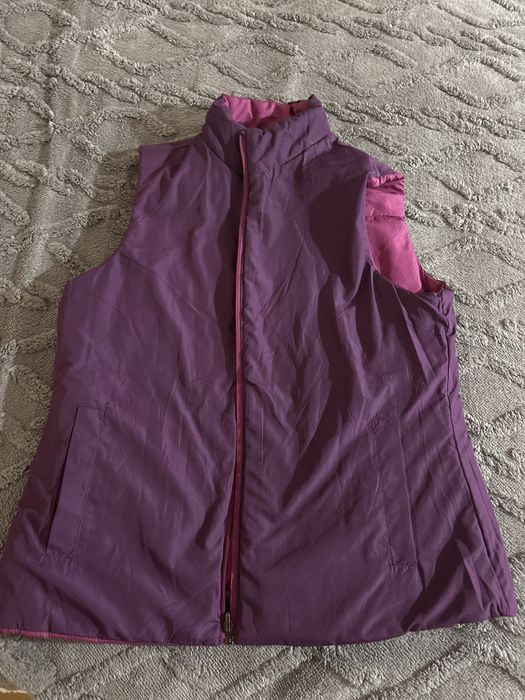 Розов елек с 2 лица