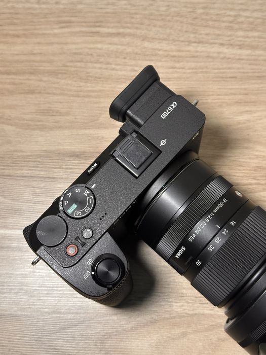 Sony a6700 с sigma 18-50