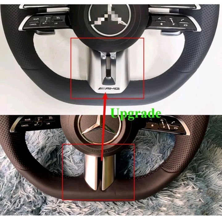 Декорация за волан AMG мерцедес w213 w223 w290 w232
