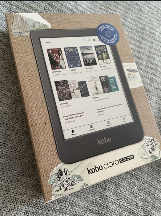 Kobo clara color нов запечатан