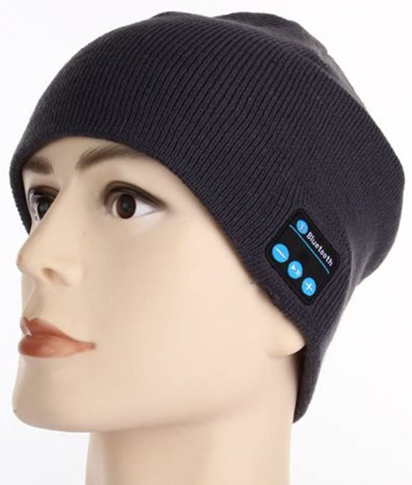 Музикална Bluetooth шапка Beanie шапка с микрофон и стерео слушалки