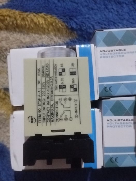 Реле напряжения ва таймер секундомер сотилади 20 дан зиет бор
