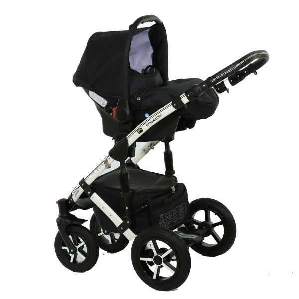 Carucior 3 in 1 Krausman Black Poema