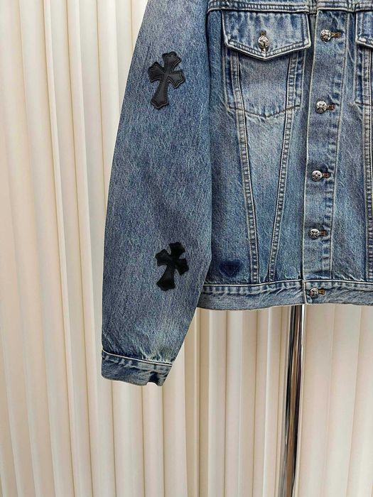 Geaca de blugi Chrome Hearts Premium