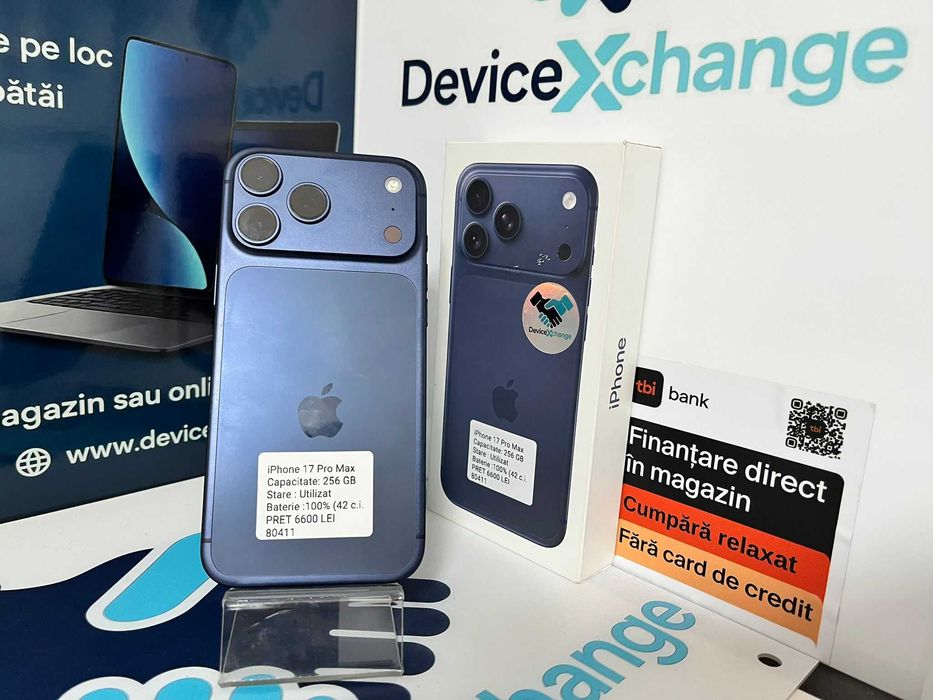 iPhone 17 Pro Max 256 GB 100% 42 c.i. + CASCO * Garantie *Buy Back * deviceXchange