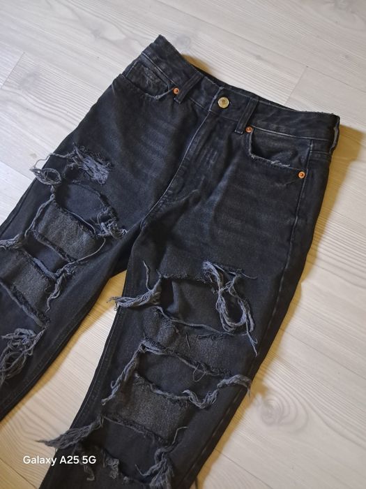 Дамски дънки черни