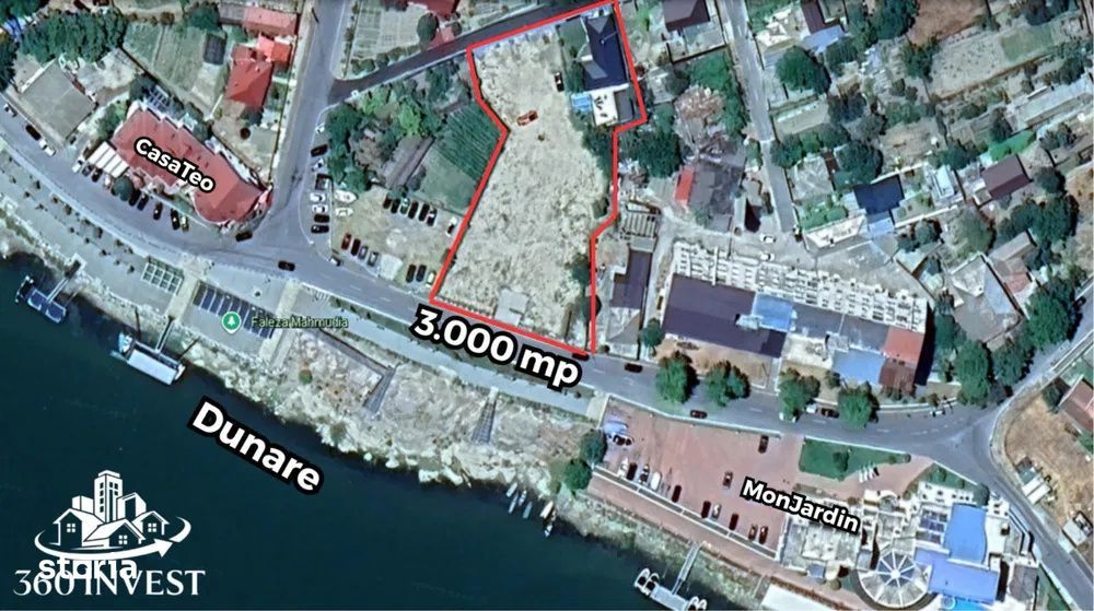 Teren de vanzare ULTRACENTRAL Mahmudia + Casa moderna