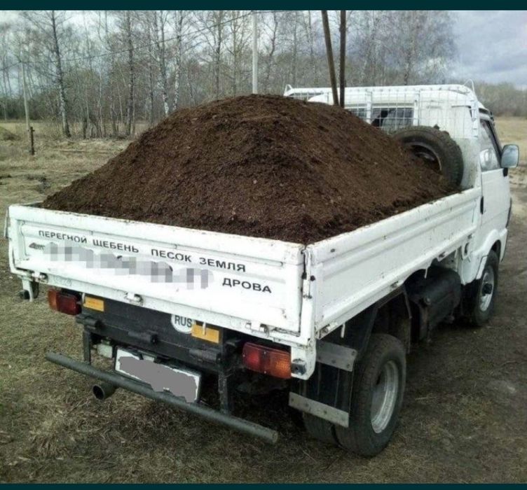 Щебень песок отсев Чернозем Перегной доставка