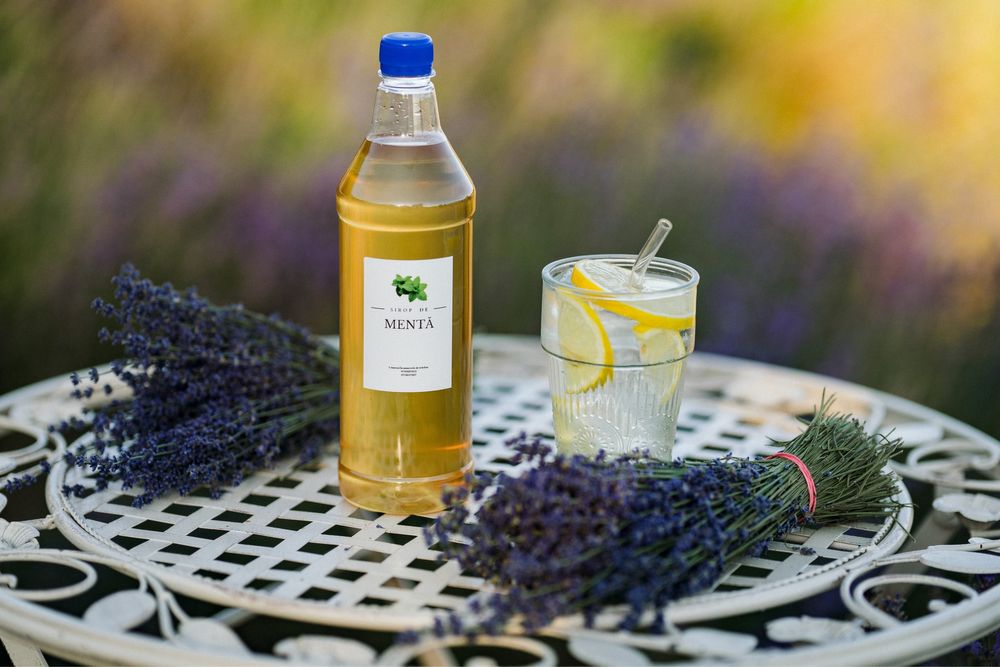 Sirop de Lavanda, Menta si Soc