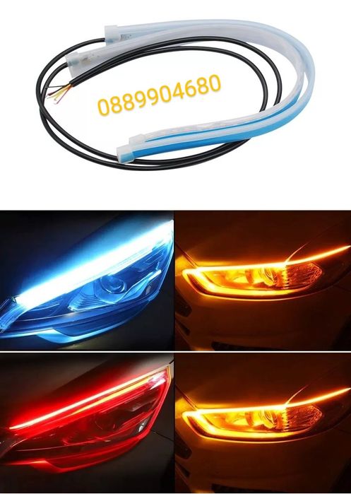 Динамични лед ленти за фарове и стопове Led