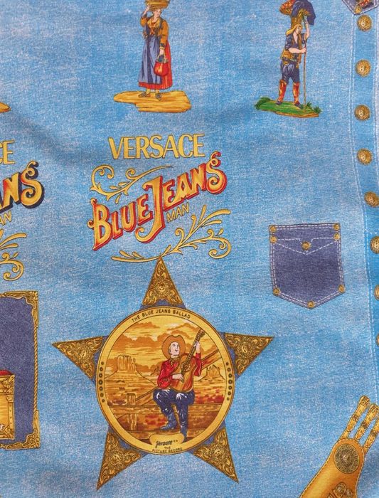 Esarfa bandana batic bumbac Versace