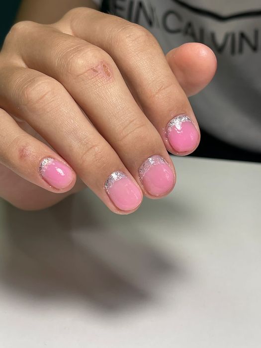 Маникюр гель покрытие!