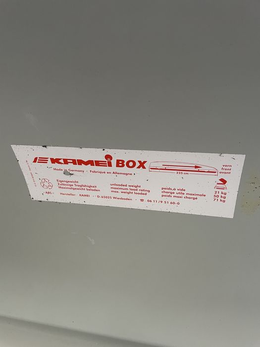 Автобокс Багажник Kamei Delphin 460 Камей - autobox roofbox