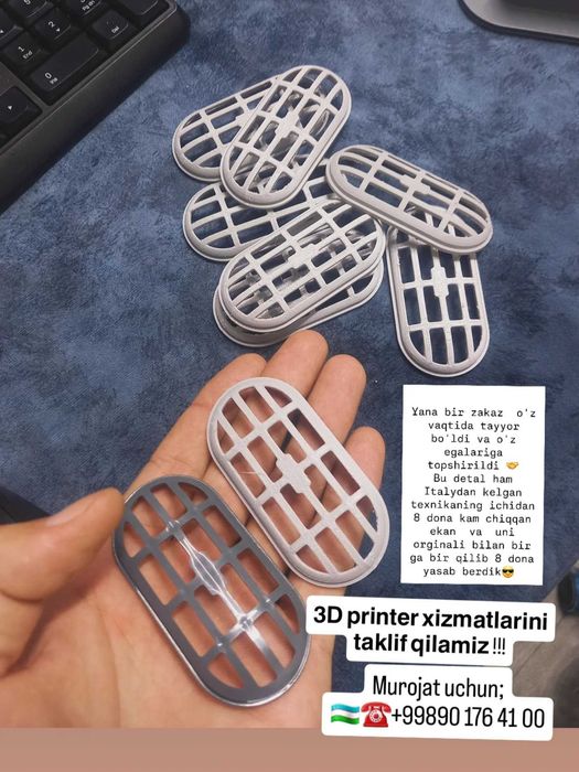 3D Printer xizmati/3Д Принтер услуги/3D Bosma chiqarish