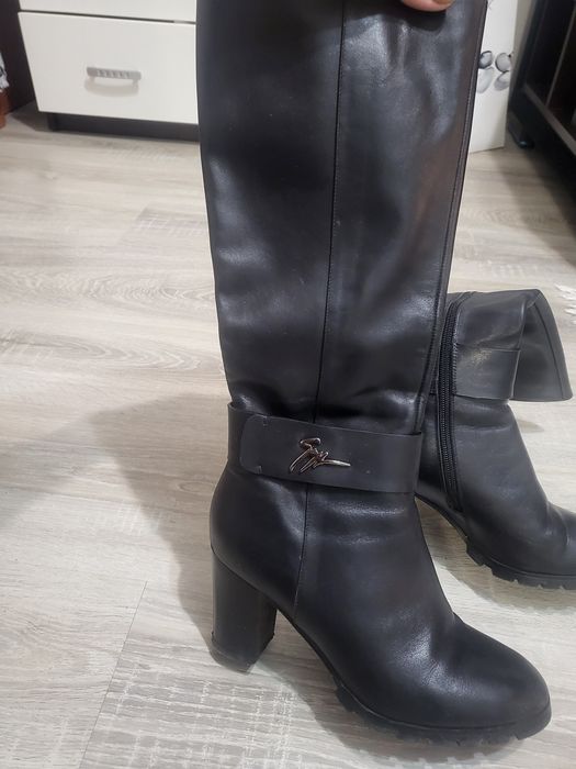 Дамски ботуши естествена кожа