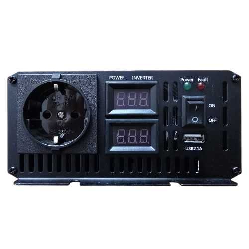 Invertor Houli 12V sau 24V  4000W Sinus cu priza USB